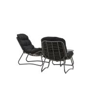 Mustafa loungeset - grijs/zwart