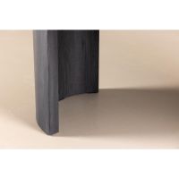 Svea Silvio ovale eettafel - 100 x 220 cm - zwart