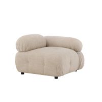 Giuliana zitgedeelte met zijkant links - beige