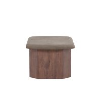 Petrovic poef - 59 x 88 cm - bruin