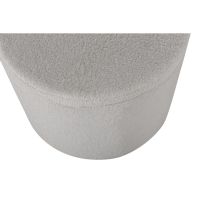 Svea Blaze poef - teddy - wit