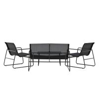 Svea Ethan loungeset - zwart