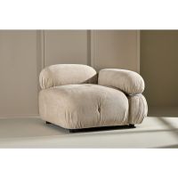 Giuliana zitgedeelte met zijkant links - beige