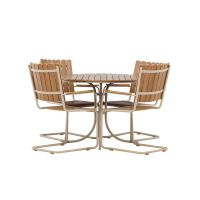 Valentina eettafelset - naturel - polyhout