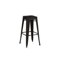 Metpe barkruk 76 cm - zwart