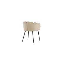Svea Mahlim eetkamerstoel - met armleuning - beige