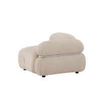 Giuliana zitgedeelte met zijkant links - beige