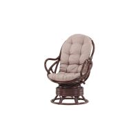 Svea Chloe loungestoel  - walnoot - rattan