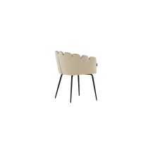 Svea Mahlim eetkamerstoel - met armleuning - beige
