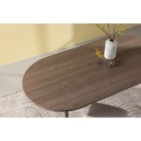 Svea Rina deens ovale eettafel - 180 x 90 cm - naturel