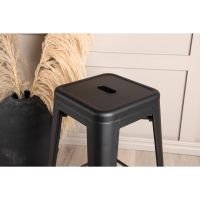 Metpe barkruk 76 cm - zwart