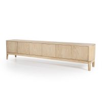Eleonora Tv-meubel Harvey - eikenhout - 220 cm