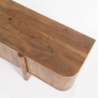 Eleonora TV-meubel Julian - acaciahout - 240 cm - 6 deurs