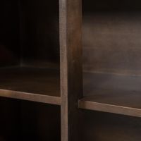 Eleonora Dressoir Lio - 200 cm - Mango hout & travertin - 3 deurs