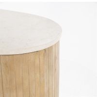 Eleonora Salontafel Kira groot - wit