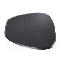 Eleonora Organische salontafel Walter - eiken - 96x78 cm - zwart