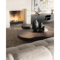 Eleonora Organische salontafel Bobbie - 150x110 cm - bruin