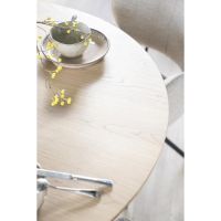 Deens ovale eettafel Nola - eikenhout - 130x76 cm