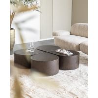 Eleonora Bijzettafel Jules - bruin