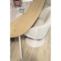 Eettafel Dion 220x110 cm - naturel