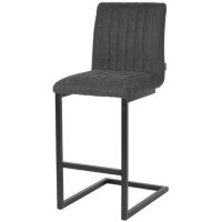 Barkruk Milo Stof Donkergrijs 66 cm