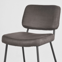 Noah barkruk 48x61x94cm micro suede van het woonmerk Label51