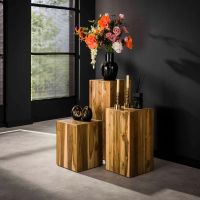 Barry bloemenzuil - 65 cm - naturel van het woonmerk Fraaai