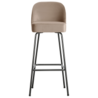 Vogue barstoel 80 cm velvet van het woonmerk BePureHome