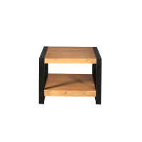 Starfurn Vierkante bijzettafel Boaz - 60 cm - naturel