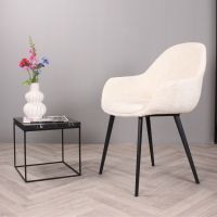 DS4U Bonnie kuipstoel - ivoor