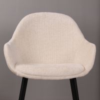 DS4U Bonnie kuipstoel - ivoor