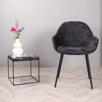 DS4U Bonnie kuipstoel - zwart - showmodel