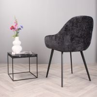 DS4U Bonnie kuipstoel - zwart - showmodel