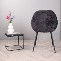 DS4U Bonnie kuipstoel - zwart - showmodel