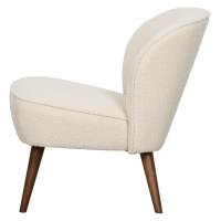 Sara fauteuil boucle 