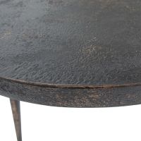 Woood Bounds bijzettafel XL hout/metaal antique goud