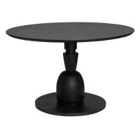 Tower Living Brunello eettafel - ø130 cm - zwart