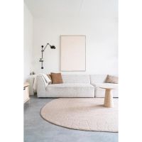 By-Boo Vloerkleed Pebble ovaal