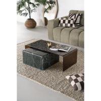 By-Boo Ripple salontafel - bruin