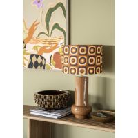 Orbit tafellamp - terracotta