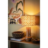 Orbit tafellamp - terracotta