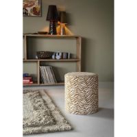 By-Boo Tigra poef ø38 cm