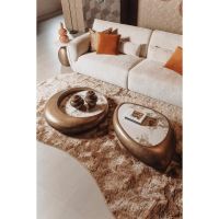 Tower Living Castello salontafel - 116 cm - brons