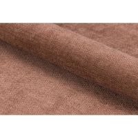 Calm terugdraai armstoel | zwart metaal onderstel | stof Danny - roze/bruin