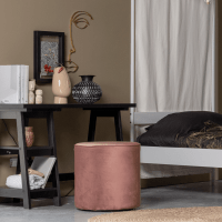 Woood Sara poef hoog velvet