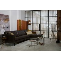 Rodeo chaise longue rechts eco leer