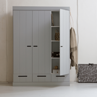 Kast Connect 3-deurs strokendeur van het woonmerk WOOOD