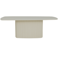 Tower Living Corbetta eettafel - 220 cm - beige