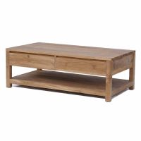 Tower Living Corona salontafel - 130 cm - bruin