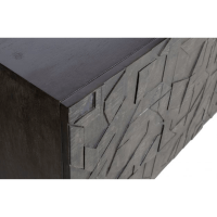 Woood Dressoir Counter Hout Zwart